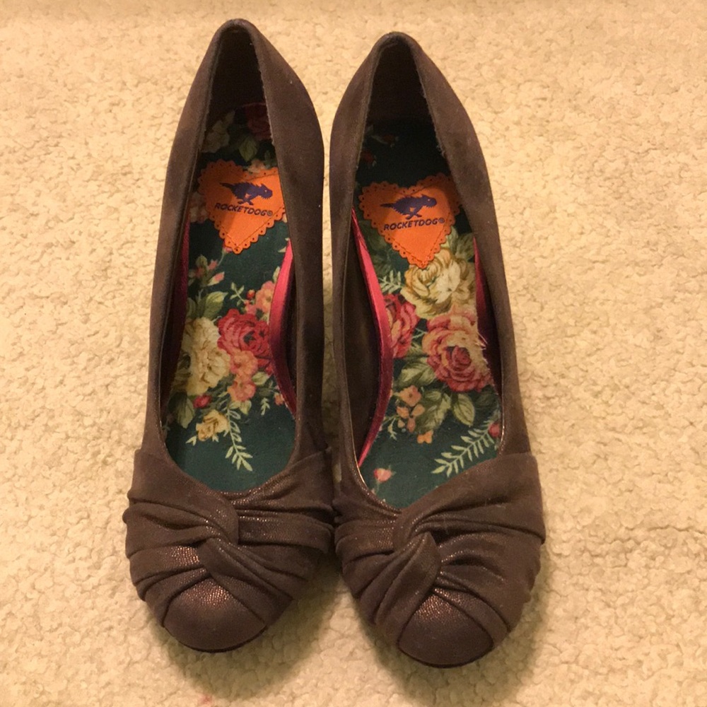 Bronze RocketDog heels